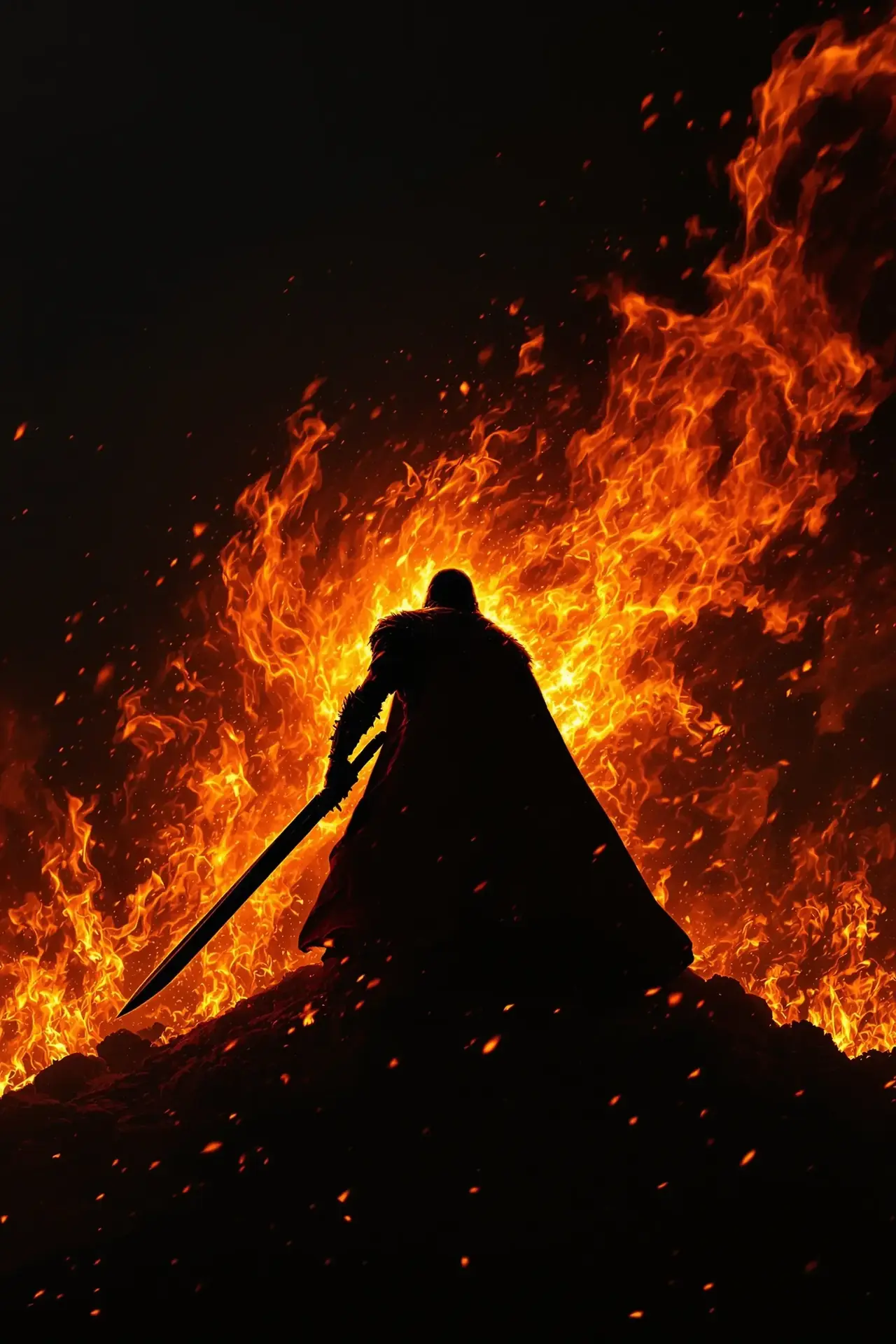 烈焰突击 动作电影海报